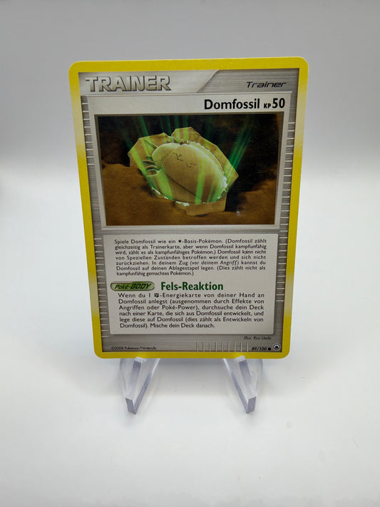 Pokemon Karte Trainer Domfossil 89/100 Deutsch