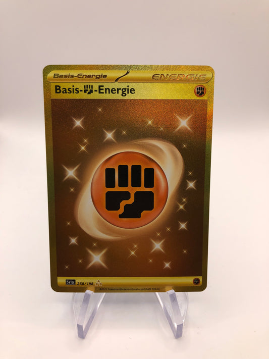 Pokemon Karte Gold Energie 258/198 Deutsch