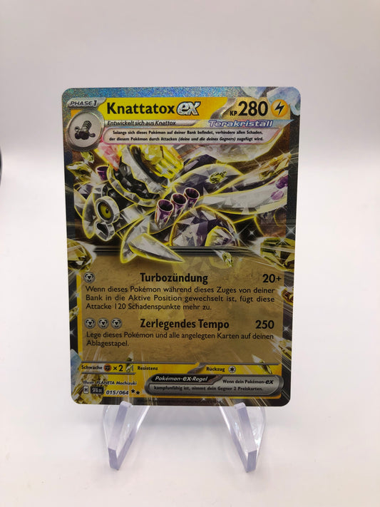Pokemon Karte EX Knattatox 15/64 Deutsch