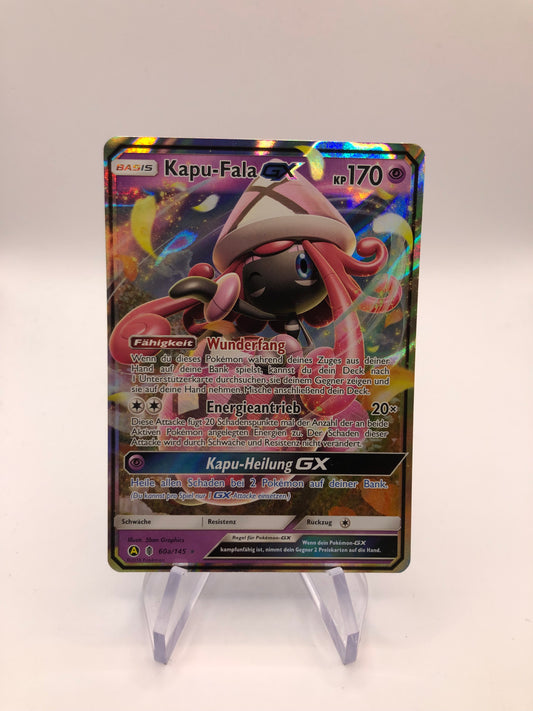 Pokemon Karte GX Kapu-Fala 60a/145 Deutsch