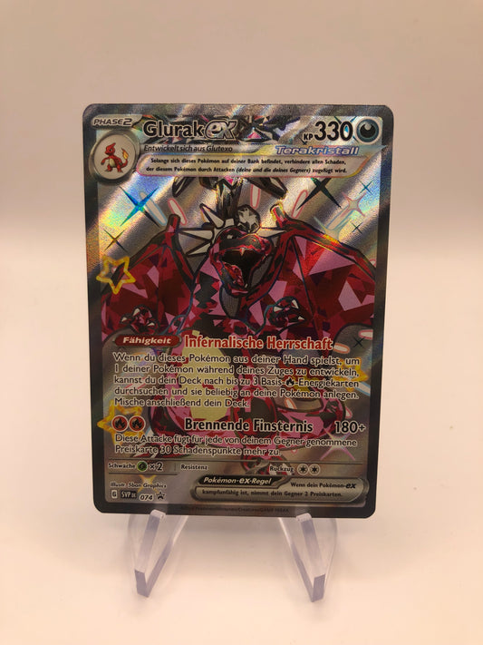 Pokemon Karte EX Trainer Promo Glurak 074 Deutsch