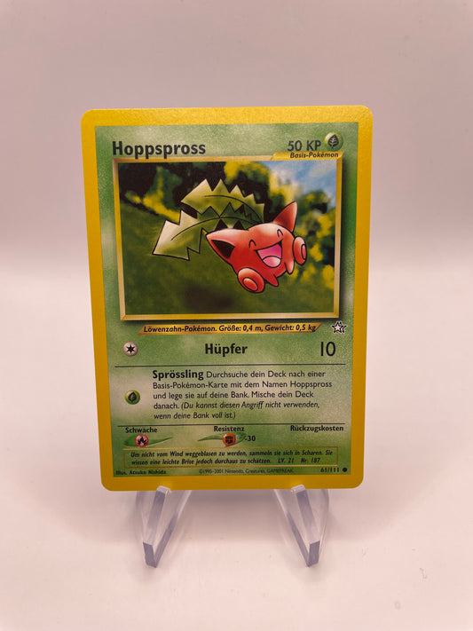 Pokemon Karte Hoppspross Neo Genesis 61/111 Deutsch