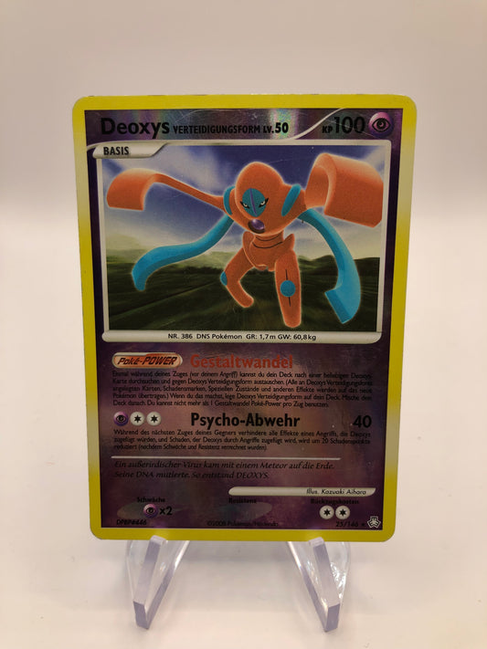 Pokemon Karte Revers Deoxys 25/146 Deutsch