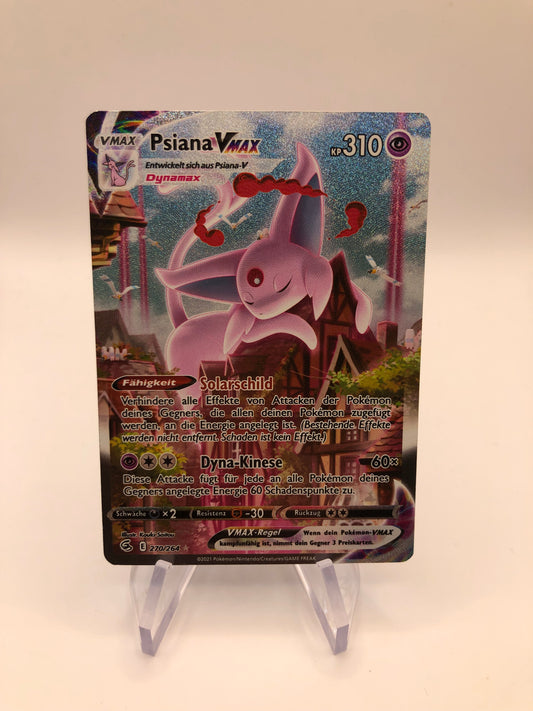 Pokemon Karte Vmax Alt-Art Psiana 270/264 Deutsch