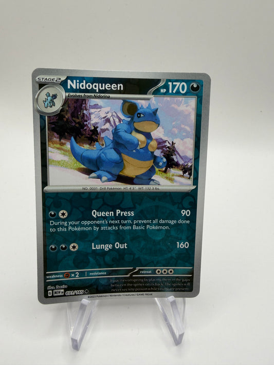 Pokemon Karte Reverse 151 Nidoqueen 31/165 Englisch