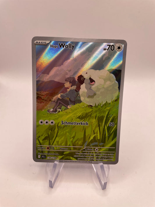 Pokemon Karte Art-Rare Wolly 170/159 Deutsch