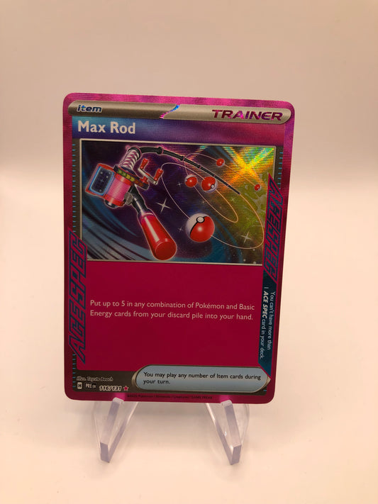 Pokemon Karte Trainer Max Rod 116/131 Englisch