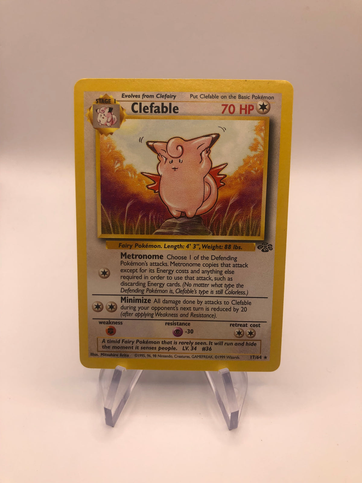Pokemon Karte Pixi 17/64 Jungel Englisch