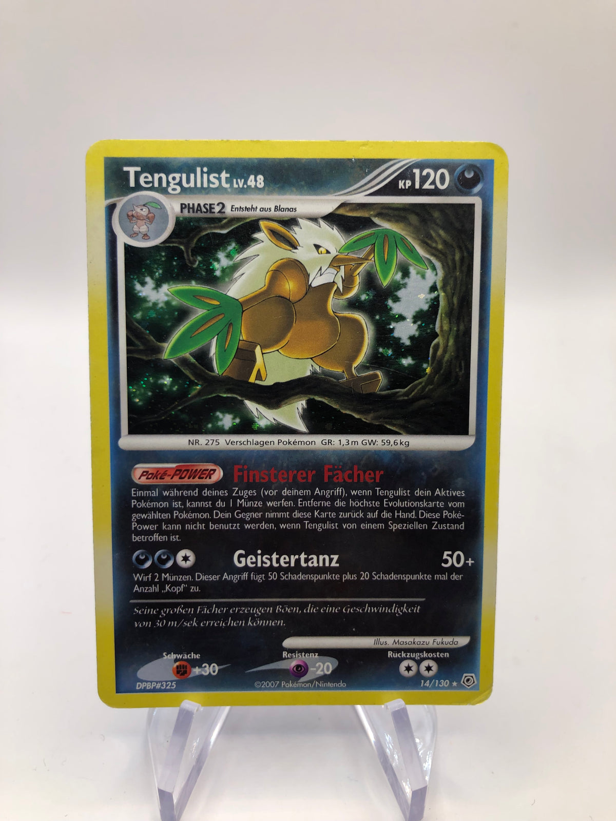 Pokemon Karte Holo Tegulist 14/130  Deutsch