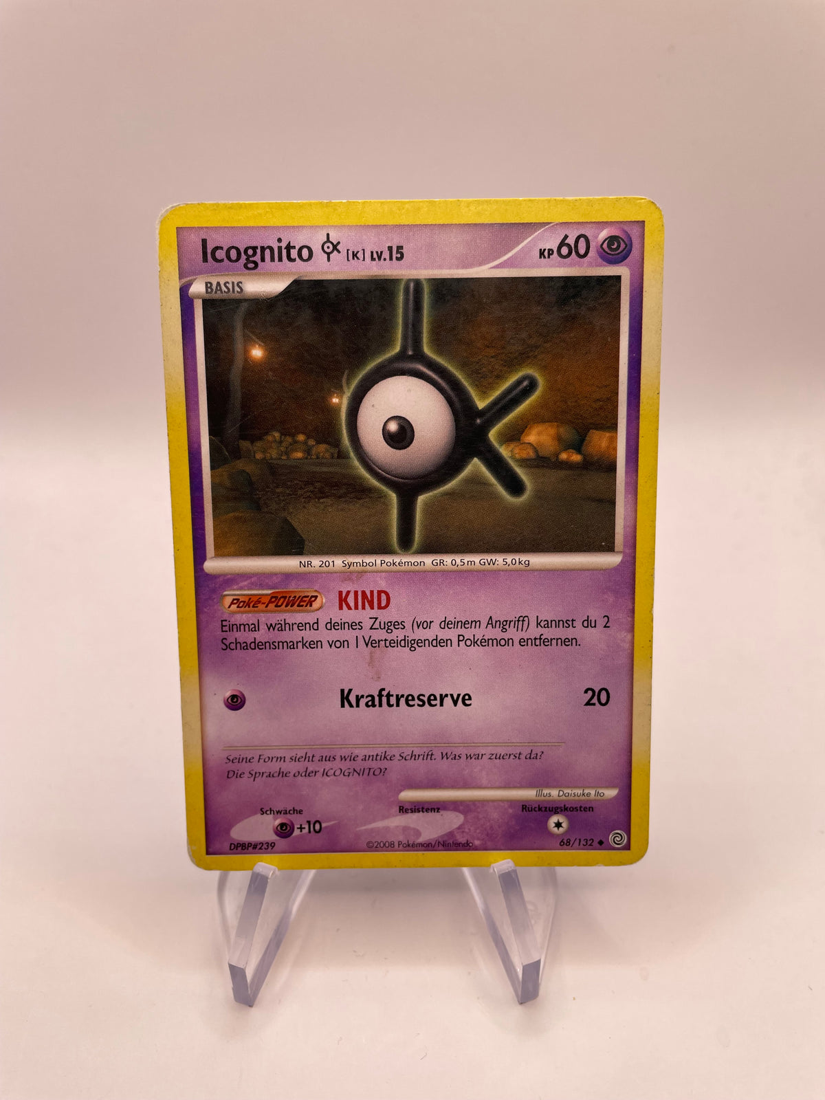 Pokémon Karte Icognito 68/132 Deutsch