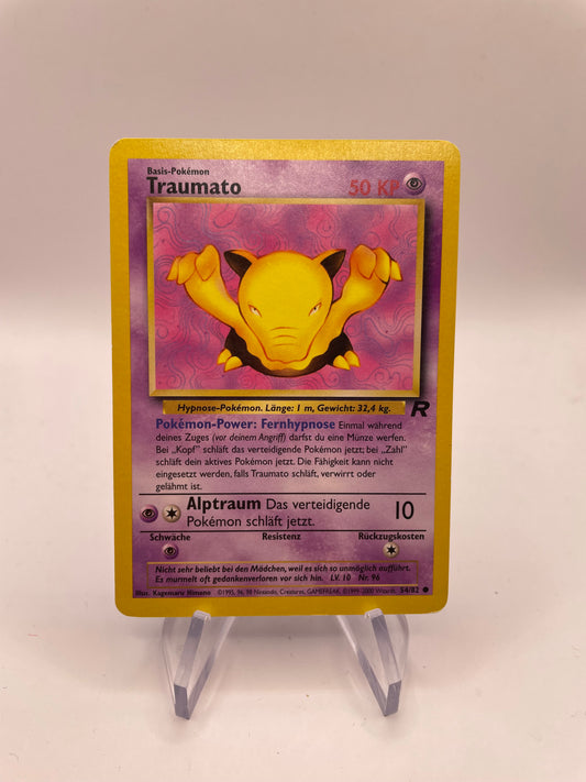 Pokemon Karte Rocket Traumato 54/82 Deutsch