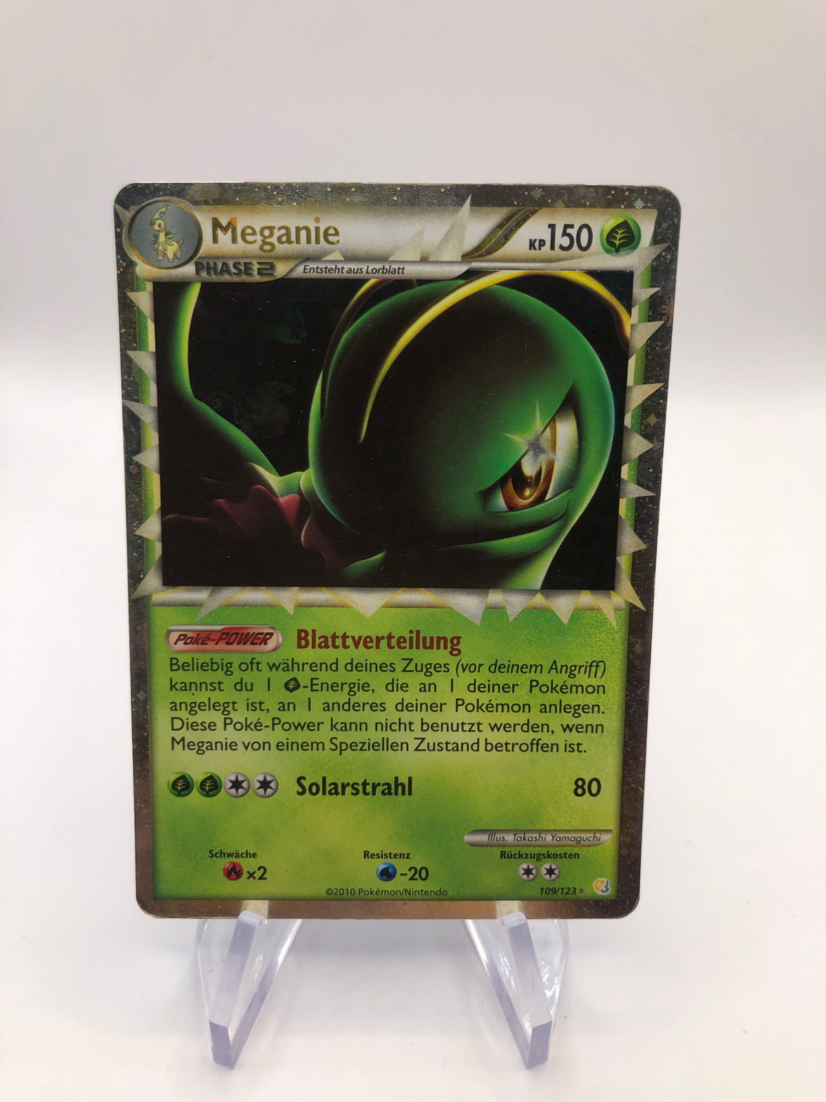 Pokemon Karte Prime Meganie 109/123 Deutsch