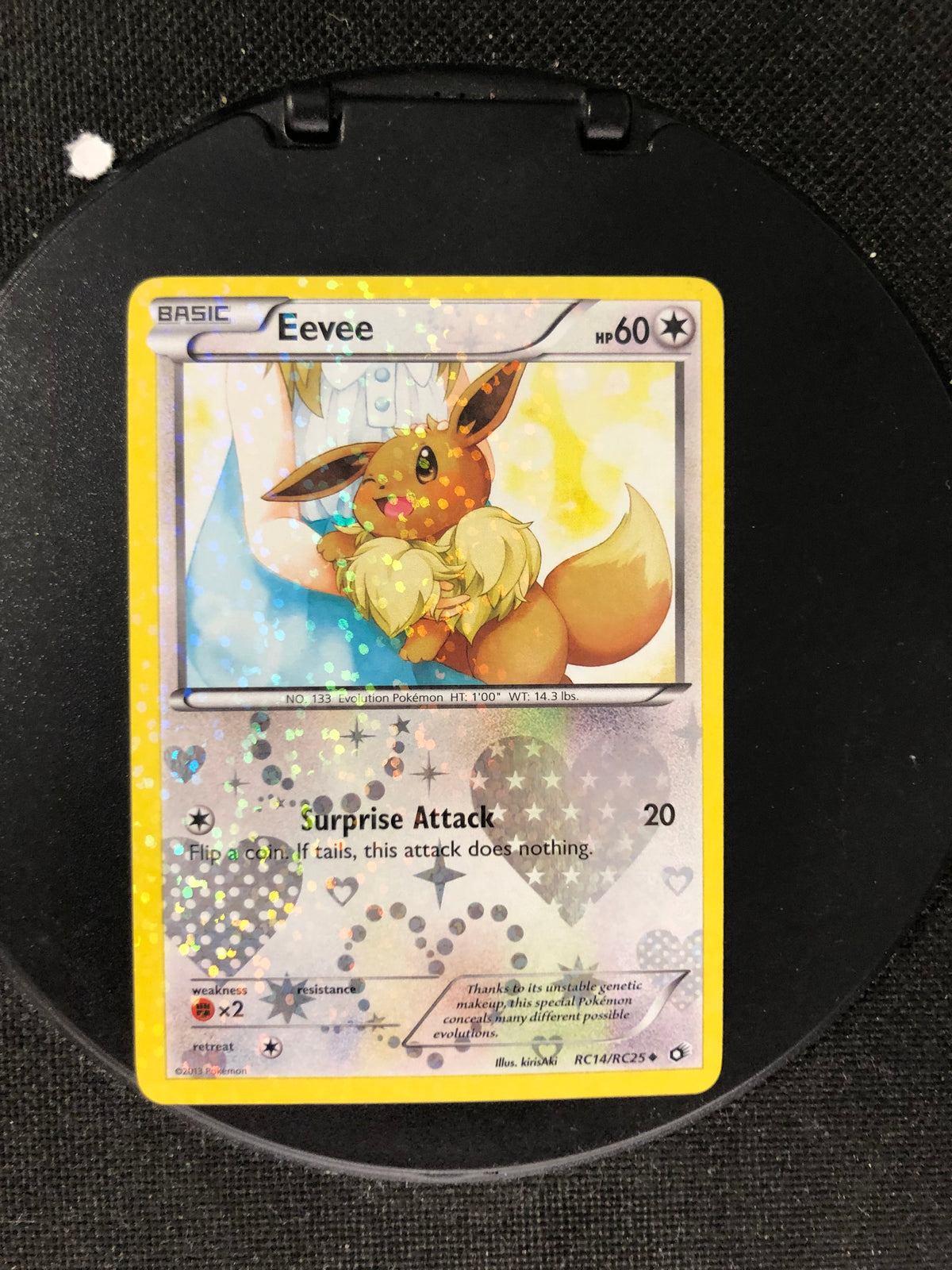 Pokemon Karte Rc Evoli Rc14/Rc25 Englisch