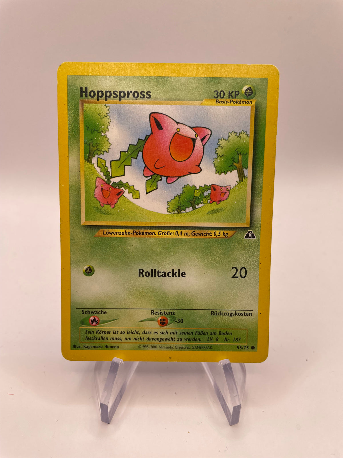 Pokemon Karte Neo Discovery Hoppspross 55/75 Deutsch