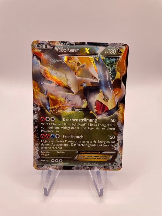 Pokemon Karte EX Promo Weißes Kyurem BW63 Deutsch