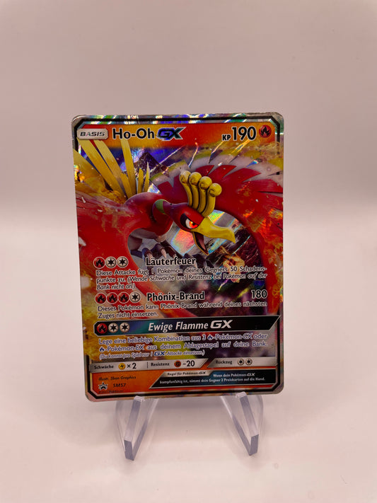 Pokemon Karte GX Promo Ho-Oh SM57 Deutsch