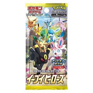 Pokemon Karten OVP Eevee Hereos Booster Japanisch
