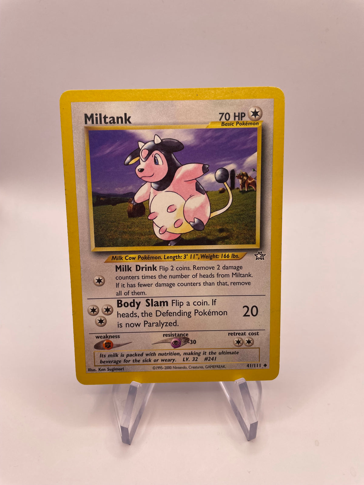 Pokemon Karte Miltank Neo Genesis 41/111 Englisch