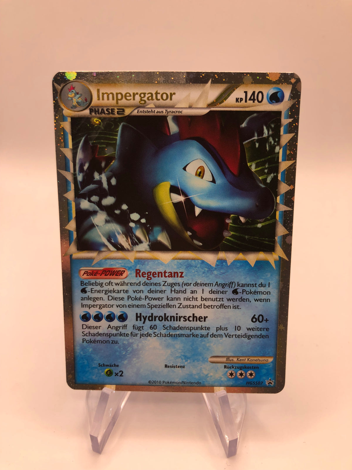 Pokemon Karte Prime Promo Impergator HGSS07 Deutsch