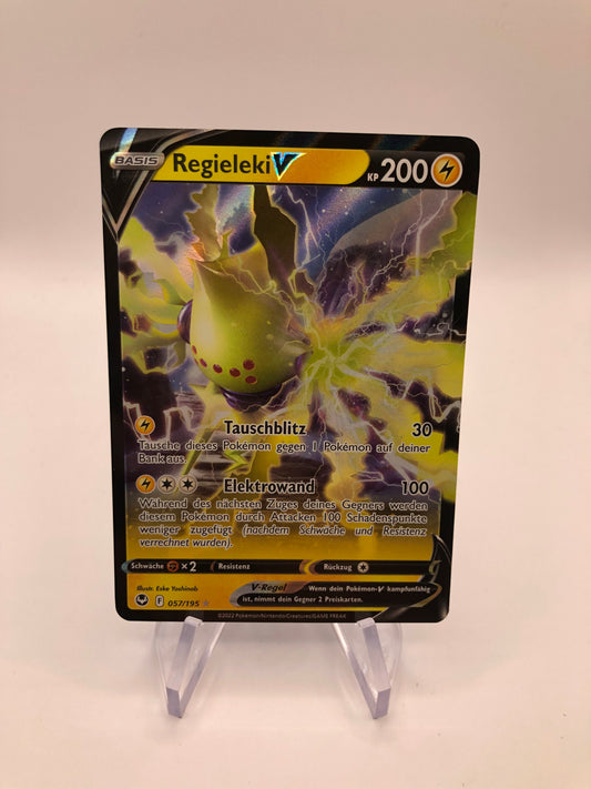 Pokemon Karte V Regieleki 57/195 Deutsch