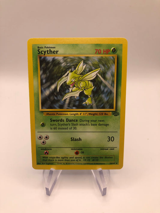 Pokemon Karte Jungel Sichlor 26/64 Englisch