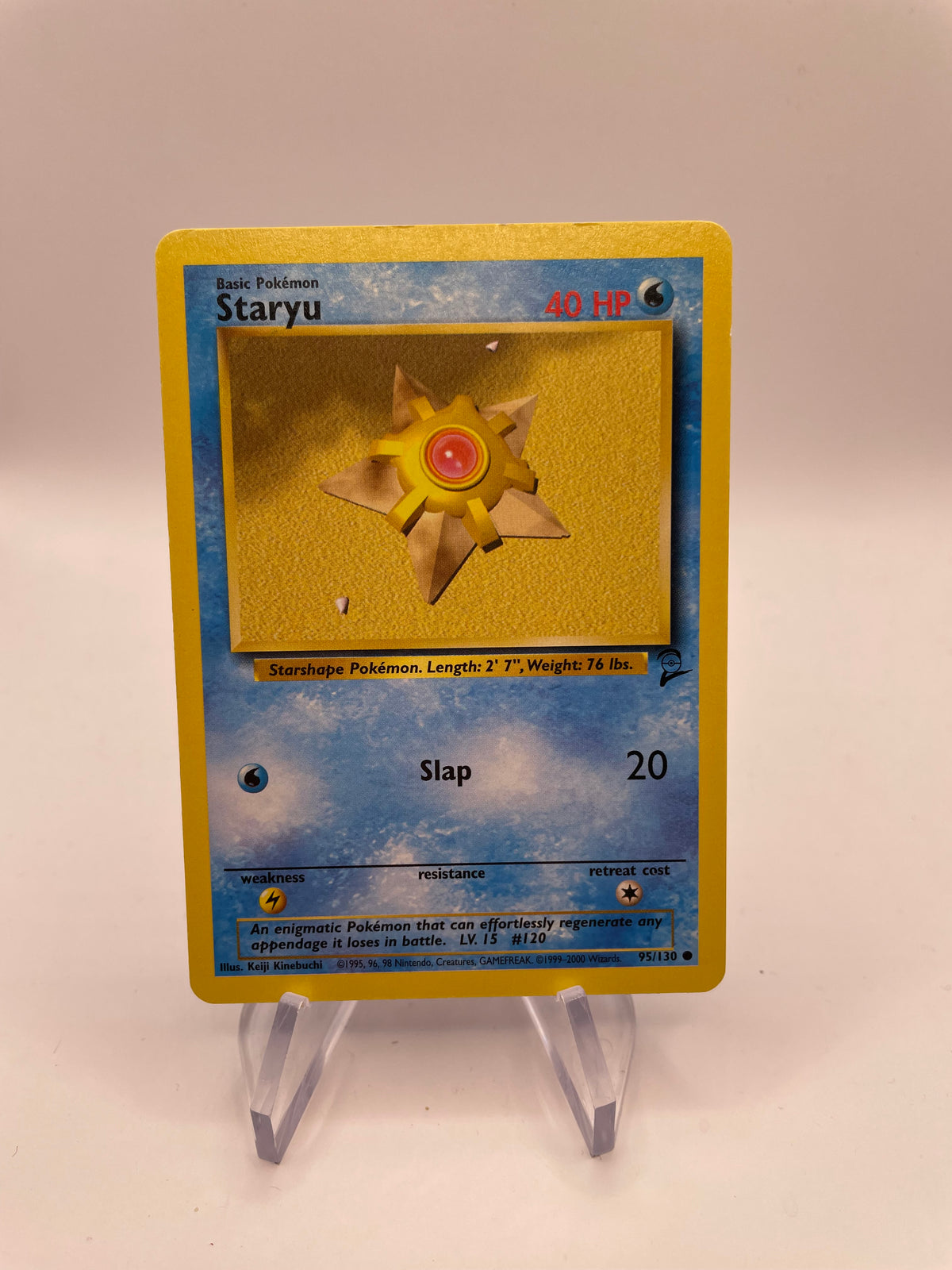 Pokemon Karte Base-Set 2 Staryu 95/130 Englisch