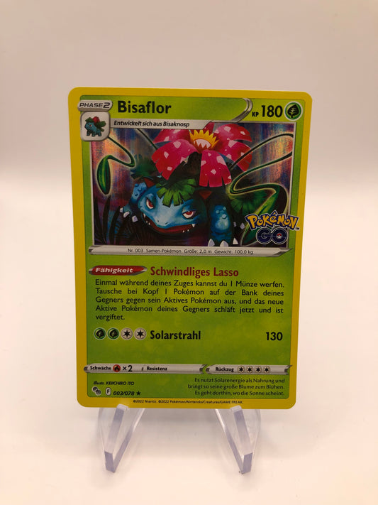 Pokemon Karte Revers Bisaflor 3/78  Deutsch