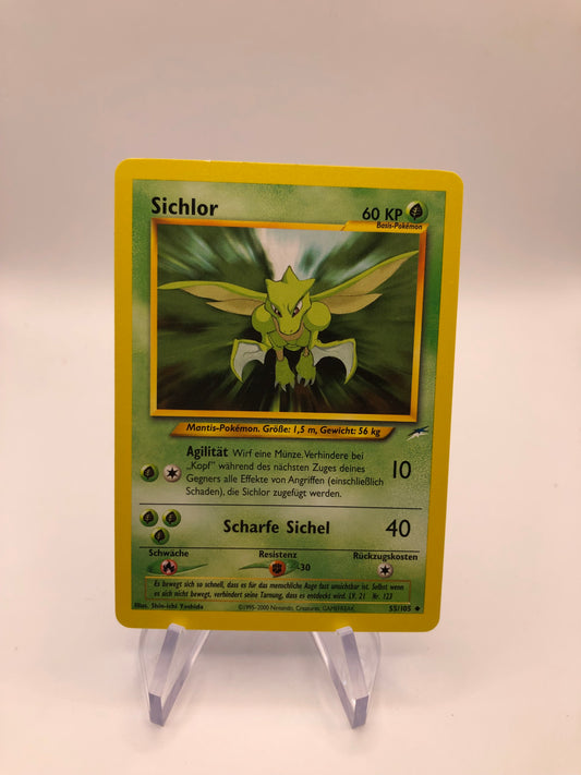 Pokemon Karte Neo Destiny Sichlor 55/105 Deutsch