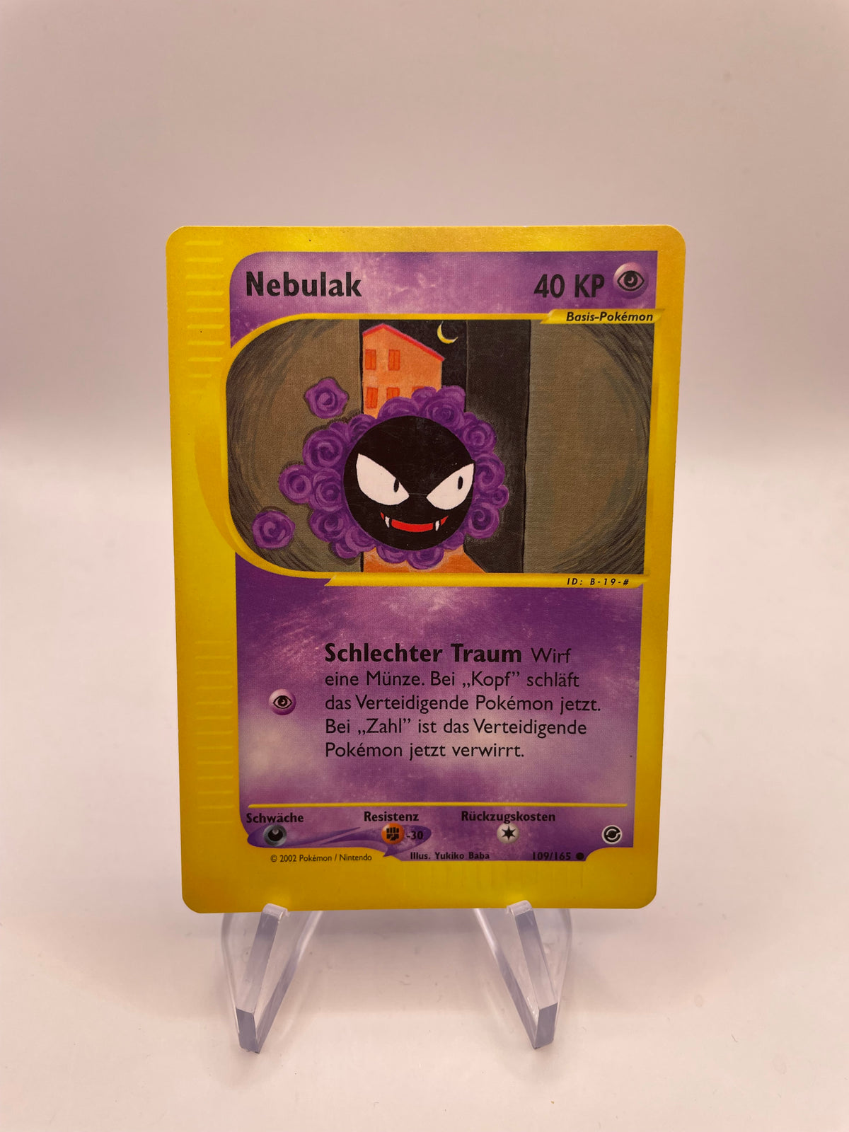 Pokemon Karte e-Series Nebulak 109/165 Deutsch