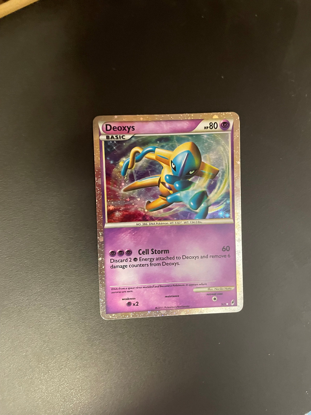 Pokemon Karte Holo Deoxys SL1 Englisch