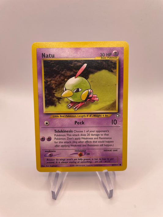 Pokemon Karte Natu Neo Genesis 67/111 Englisch