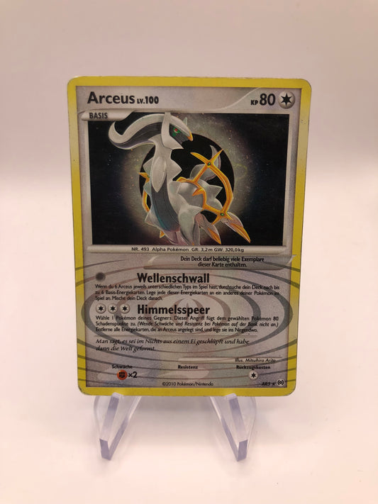 Pokemon Karte Arceus AR5 Deutsch