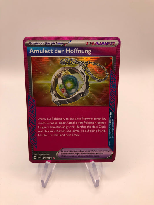 Pokemon Karte Trainer Amulette der Hoffnung 162/191 Deutsch