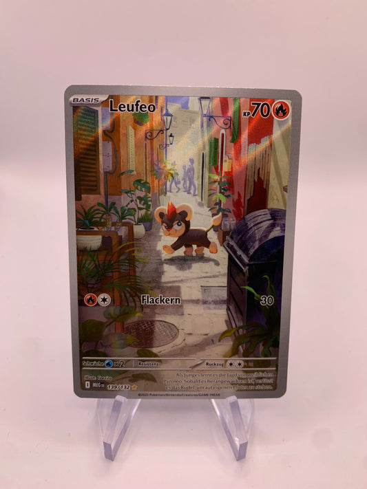 Pokemon Karte Art Rare Leufeo 139/132 Deutsch