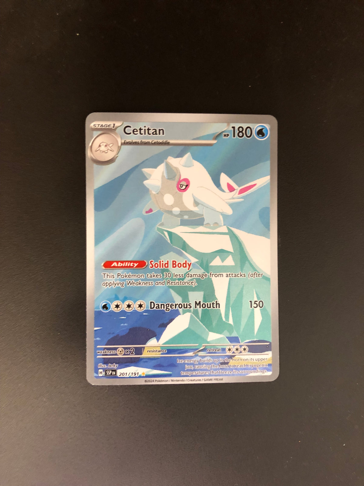 Pokemon Karte Art-Rare Kolowal 201/191 Englisch