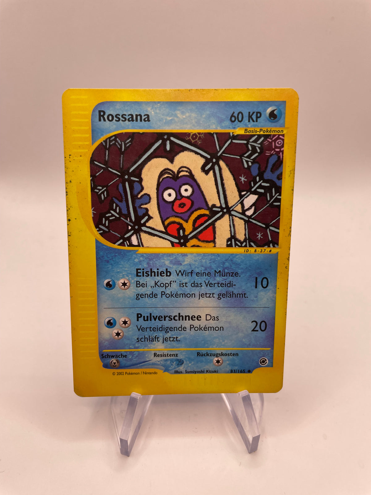 Pokemon Karte e-Series Rossana 83/165 Deutsch