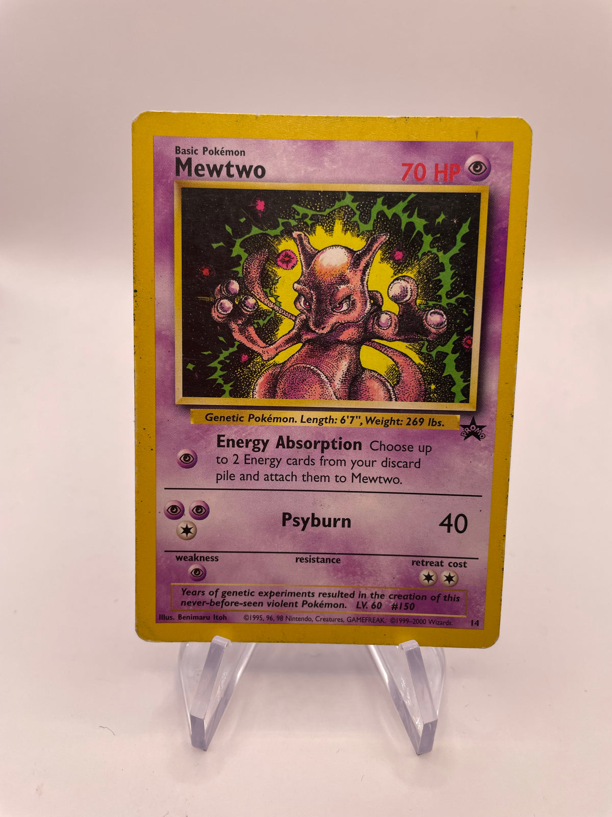 Pokémon Karte Promo Mewtwo 14 Englisch