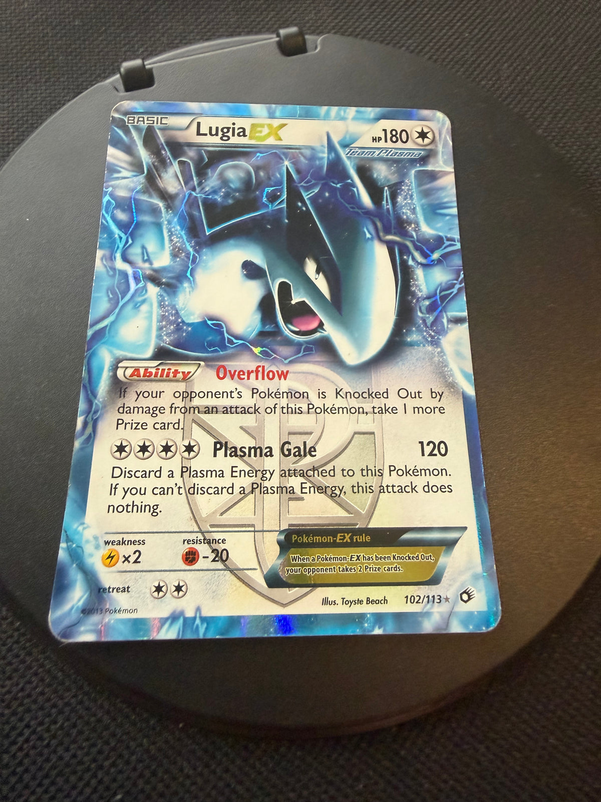 Pokemon Karte Ex Lugia 102/113 Englisch