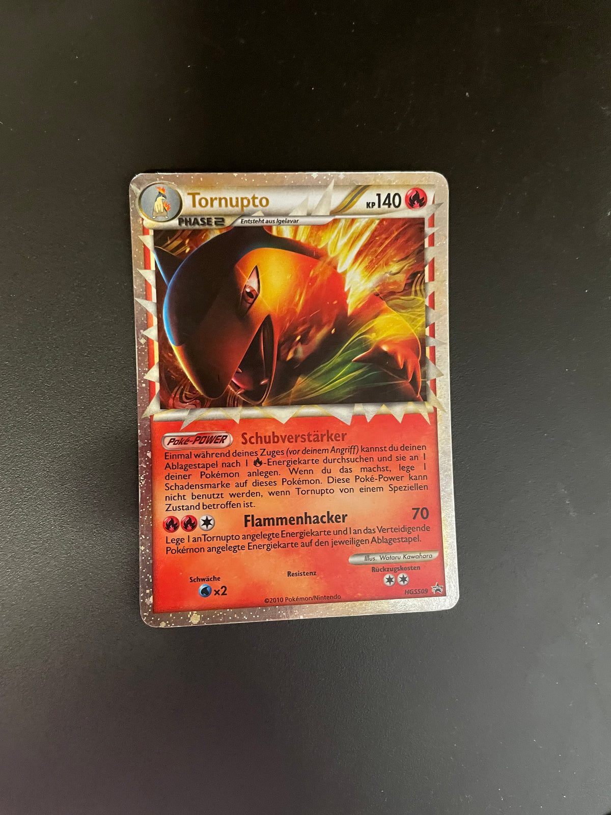 Pokemon Karte Prime Promo Tornupto HGSS09 Deutsch