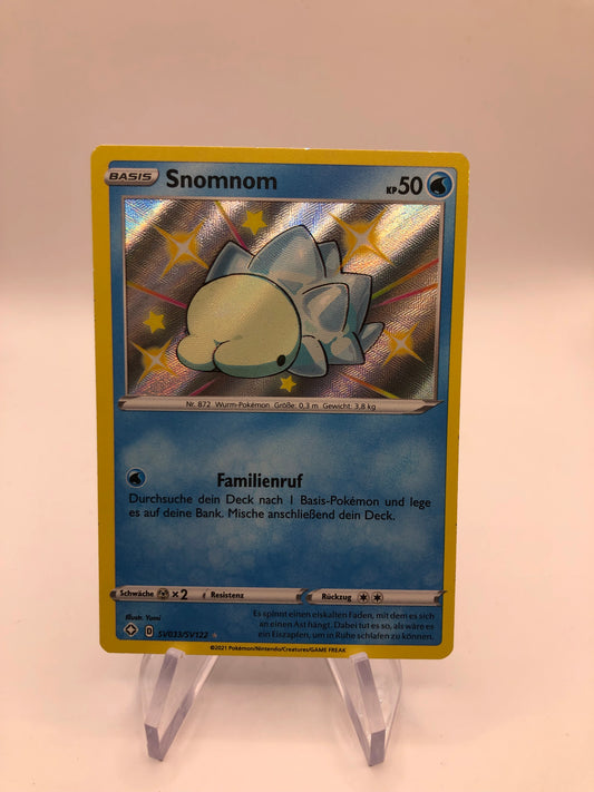 Pokemon Karte Shiny Snomnom SV33/SV122 Deutsch