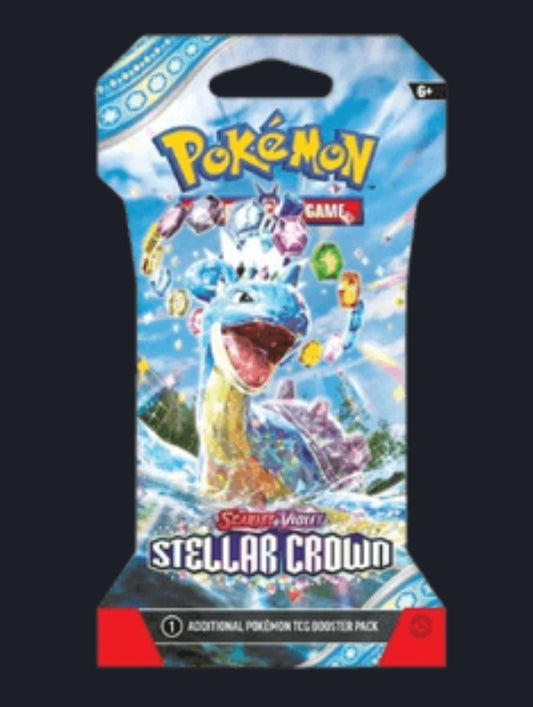 Pokemon Karte Sleeved Booster Stellakrone Deutsch