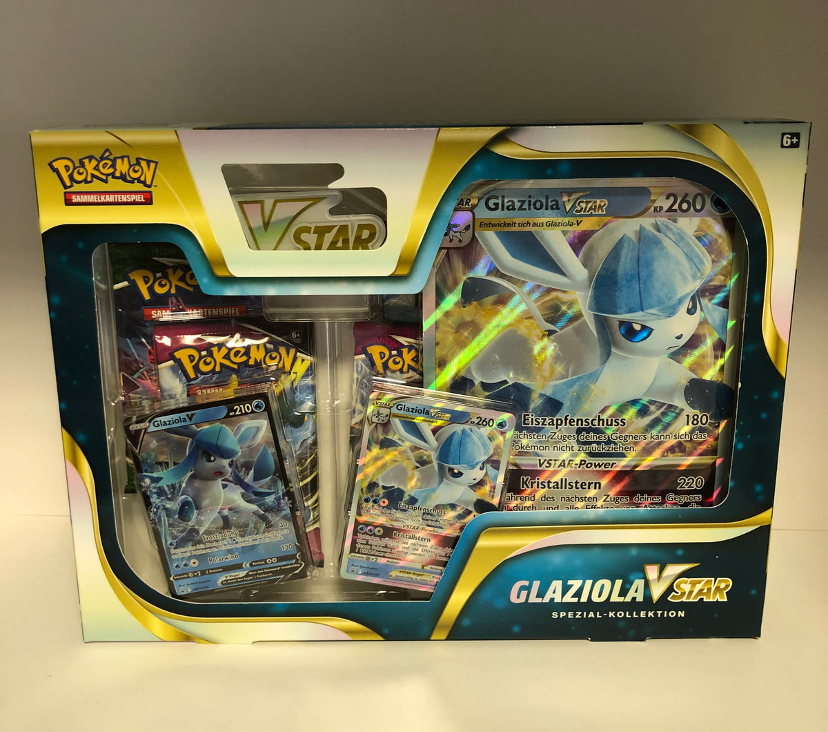 Pokemon OVP Glaziola Vstar Spezial-Kellektion Deutsch