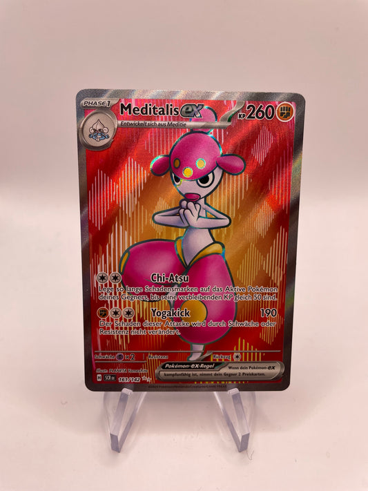 Pokemon Karte Ex Meditalis 161/142 Deutsch