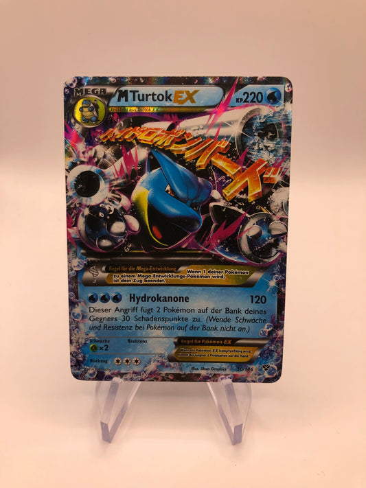 Pokemon Karte EX Mega Turtok 30/146 Deutsch
