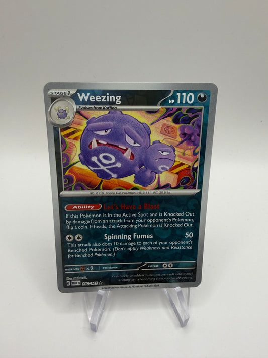 Pokemon Karte Reverse 151 Smogmog 110/165 Englisch