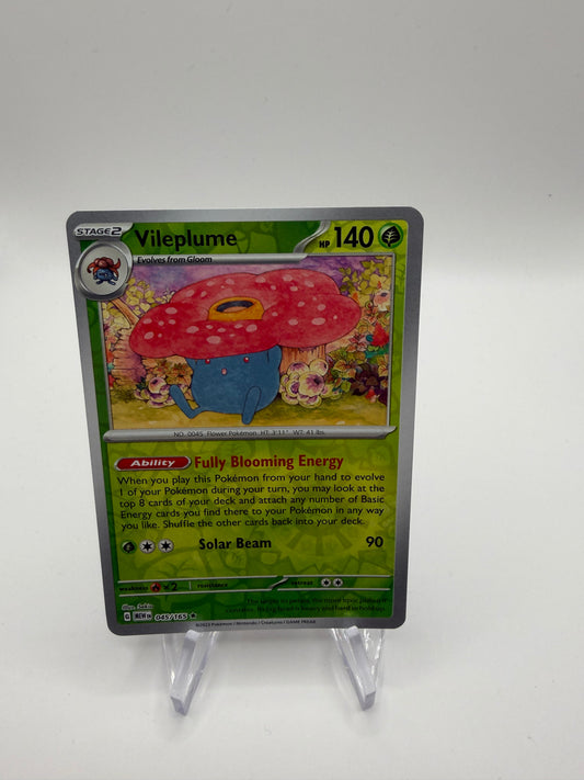 Pokemon Karte Reverse 151 Giflor 45/165 Englisch