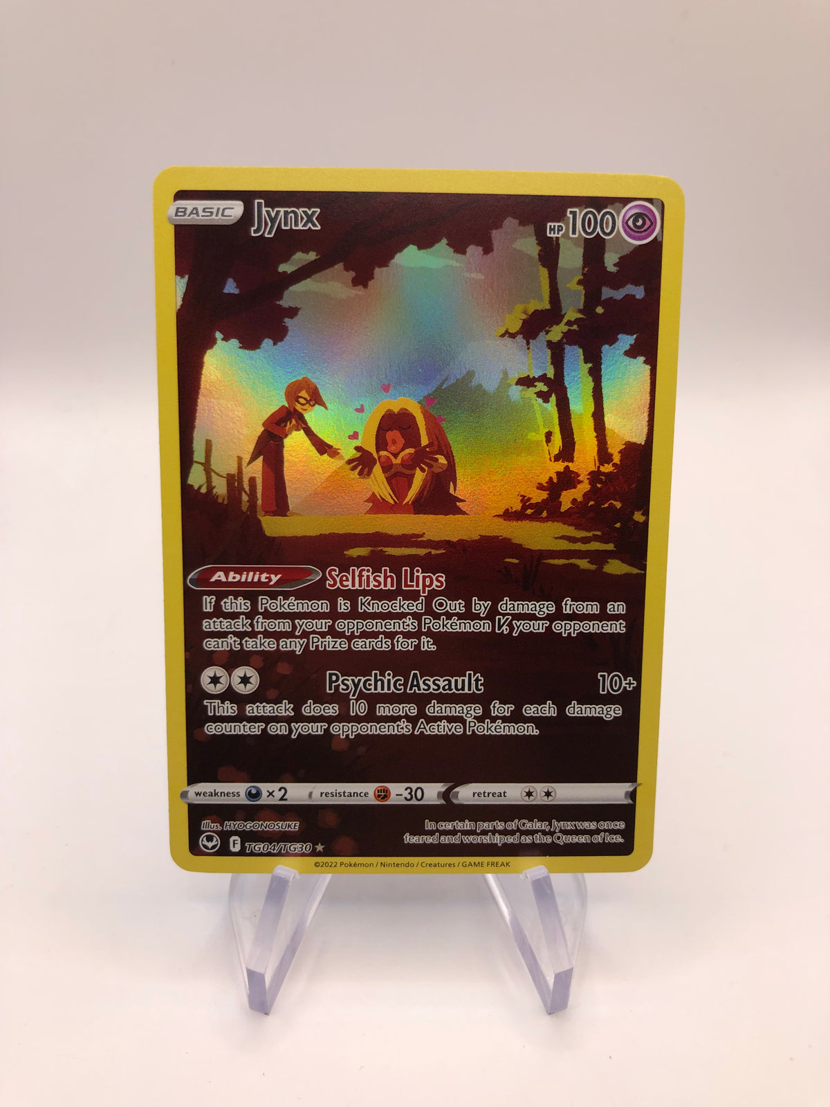Pokemon Karte Art-Rare Jynx TG04/TG30 Englisch