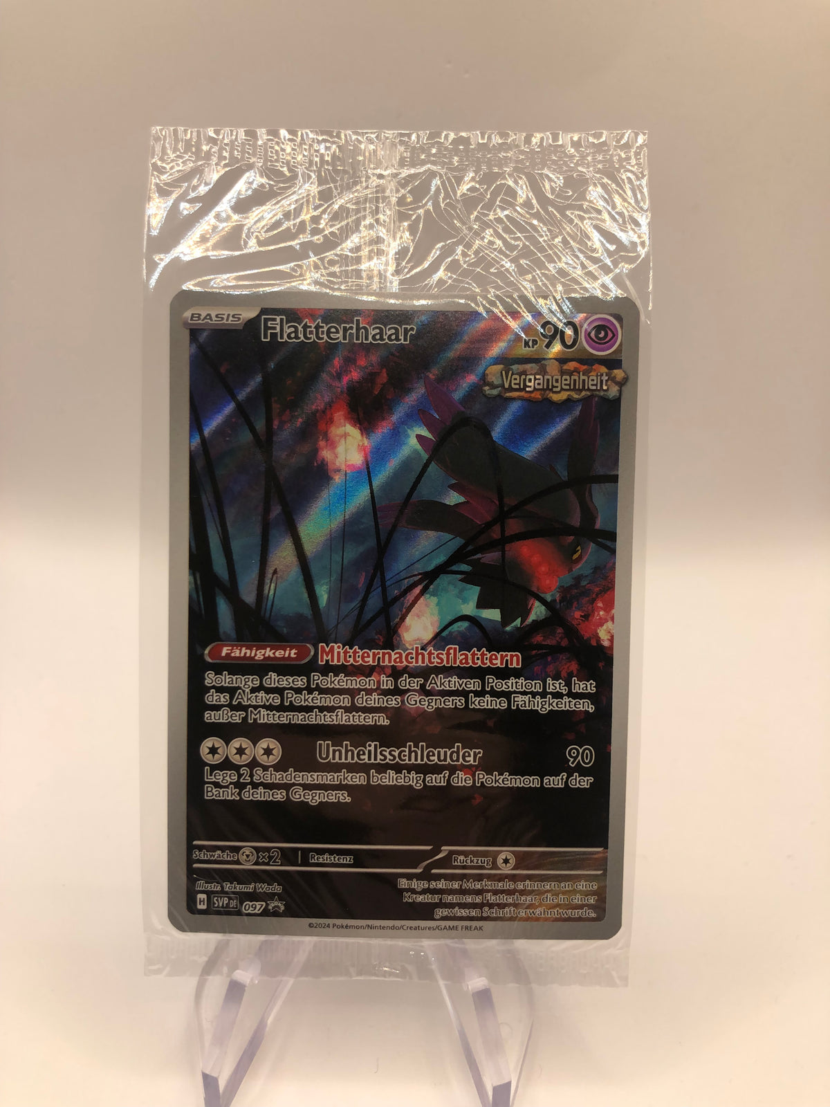 Pokemon Karte Art-Rare Promo OVP Flatterhaar 097 Deutsch