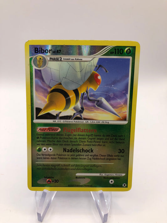 Pokemon Karte Revers Bibor 15/111 Deutsch