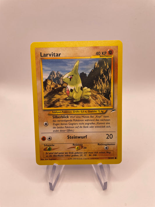 Pokemon Karte Larvitar Neo Destiny 70/105 Deutsch